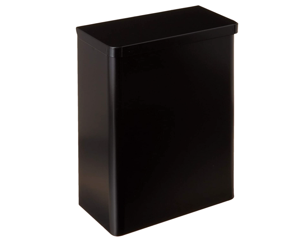 Steel Sanitary Napkin Receptacle Black