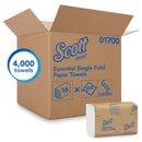 01700 Serviettes à pli simple Scott® (16 x 250)