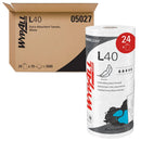 WypAll® L40 Disposable Towels, All-Purpose, 70 Sheets - Case of 24 (05027)