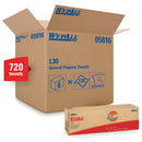 05816 Chiffons secs tout usage WypAll® L30 en boîte Pop-Up® 120s (6/cs)
