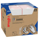 WypAll® CriticalClean™ Foodservice Cloths, Red, 1/4 Fold - Case of 300 (06354)