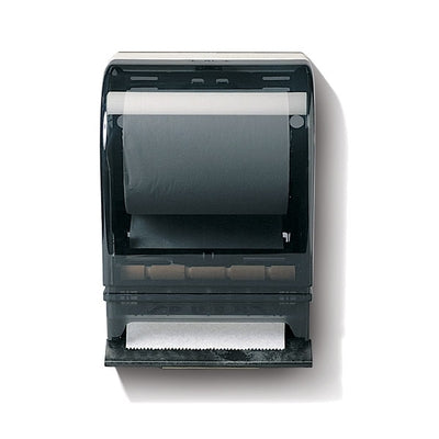 Designer® Push-Bar Roll Towel Dispenser — Smoke Grey (09772)