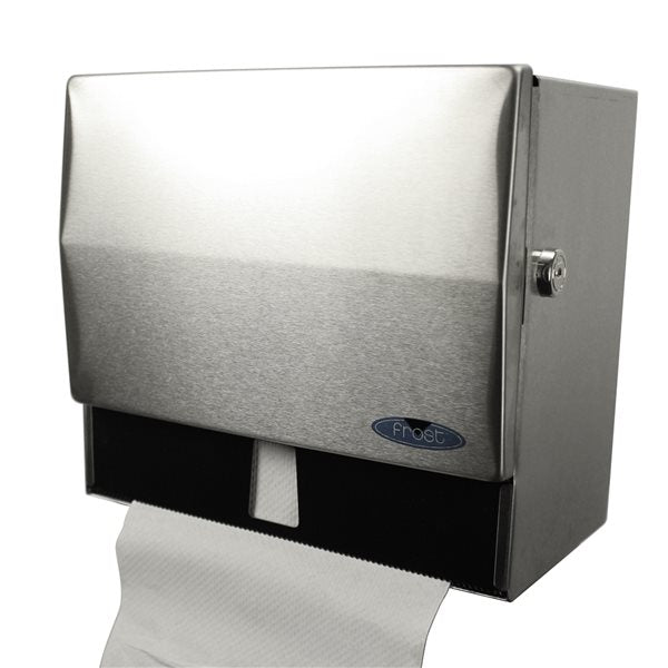 103-1 Universal Stainless Steel Roll Towel Dispenser - With Lock