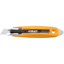 Self-Retracting Safety Knife with Tape Slitter, 17.5 mm, Carbon Steel, Plastic Handle (1086095)