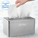 Kleenex® Ultra-Soft, Singlefold Pop-Up Box, 120 Sheets per box - Case of 18 (11268)