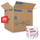 WYPALL* X80 Wipers, Heavy-Duty, 12.5" L x 12" W, 1/4 Fold - Case of 200 Sheets (41026)