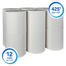 Kleenex® Professional Hard Roll Paper Towels - White 1-Ply 425', 12/cs (01080)