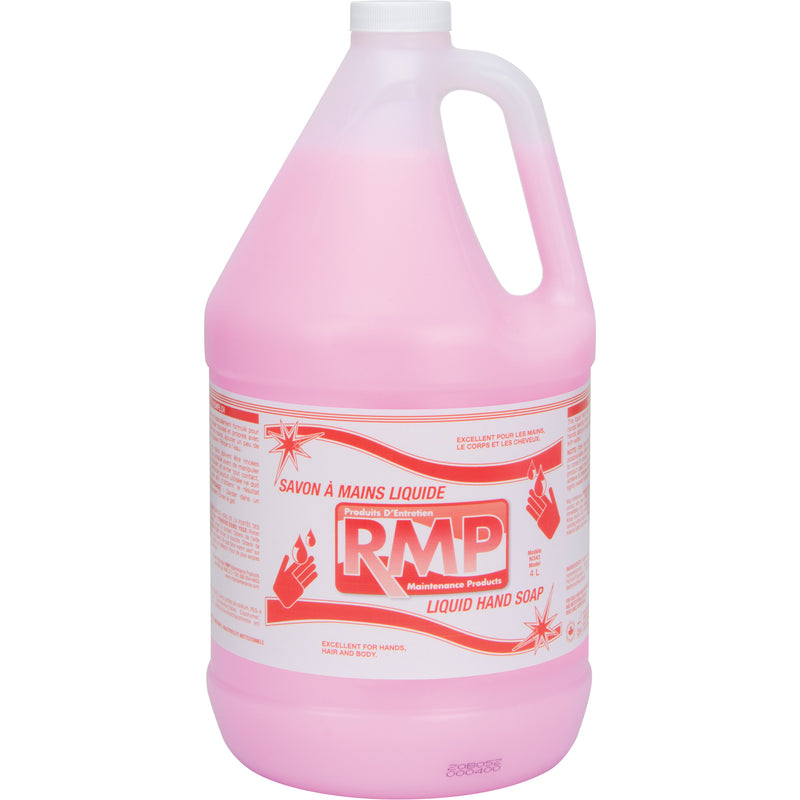 Pink Lotion Hand Soap, Liquid, 4 L (NI343)