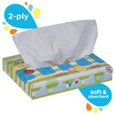 Kleenex® Facial Tissue Junior Boxes, 2-Ply, 40 Sheets - Case of 80 (21195)