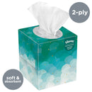 Kleenex® Upright Facial Tissue, 2 Ply, 7.8" L x 8.3" W, 95 Sheets - Case of 36 (21270)