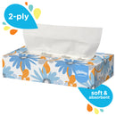 Kleenex® Facial Tissue Flat Box, 2-Ply, 100 Sheets - Case of 36 (21400)