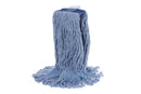 MediPro Narrow Band Wet Mop, Synthetic, 5-Ply, Blue, Small - Case of 10 (2431)