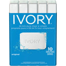 Ivory Bar Soap, Packs of 10, 12 Packs per Case (30467)
