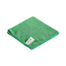 Microfibre Cleaning Cloth, Green, 14” x 14” - Pack of 10 (3131G)