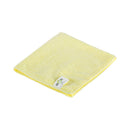 Microfibre Cleaning Cloth, Yellow, 14” x 14” - Pack of 10 (3131Y)