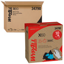 WypAll® X60 Wipers, All-Purpose, White, 118 Sheets per Box - Case of 10 Boxes (34790)