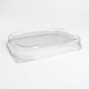 Clear RPET Dome Lid For Heavy-Duty Aluminum Container 35.3 & 46oz - Case of 400 (STO-001-D)