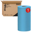 WypAll® X60 Cloths, All-Purpose, 9-4/5" L x 13-2/5" W - Case of 12 (35411)
