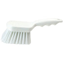 Brosse utilitaire à poils en polypropylène, 8", blanche (40541EC02)