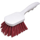 Brosse utilitaire à poils en polypropylène, 8", rouge (40541EC05)