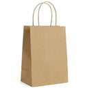 Sac en papier brun avec poignées 10"5"13"(250\cs)