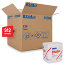 WypAll® GeneralClean™ All-Purpose Washcloth, 1/4 Fold, 12" x 12.5" - Case of 912 Sheets (34865)
