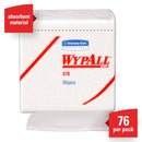 WypAll® X70, Heavy Duty Wipers, White, 1/4 Fold — 912 Sheets (41200)