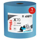 WypAll® PowerClean™ X70, Medium Duty Wipers, Blue — 870 Sheets (41611)