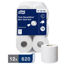 472293 Mini rouleau de papier hygiénique Smartone (12 x 620)