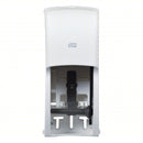 T7 OptiServe® Toilet Paper Dispenser: Coreless, Vertical Double Roll, Plastic, White (473420)