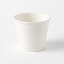 Single Wall Paper Cups, PE Lined — White - Case of 500 (Multiple Sizes)