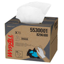 WypAll® PowerClean™ X70,  Multi-Purpose Wipers, 11.1" x 16.8", White - Box of 200 (55300)