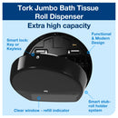 Elevation - Jumbo Bath Tissue Roll Dispenser, Black (554028A)