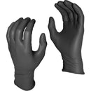 Grease Monkey® Disposable Gloves, Medium, Nitrile, 5-mil, Powder-Free, Black - Box of 100