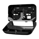 Mini Jumbo 2-roll Toilet Paper Dispenser, Black (555568)