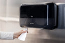 Mini Jumbo 2-roll Toilet Paper Dispenser, Black (555568)