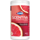Scentiva Disinfecting Wipes, Grapefruit &amp; Orange, 75 Count - Case of 6 (559876)