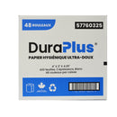 Rouleaux de papier hygiénique vierge ultra-doux - Blanc 2 épaisseurs 420s (48/cs)