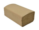 Single Fold Paper Towel, Kraft, 1-Ply - 16 Packs/Case, 250 Sheets/Pack (57760362)