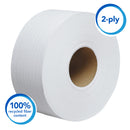 67805 Scott® - Rouleau géant de papier toilette JRT Jr. 100 % recyclé 1 000' (12/cs)