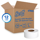 67805 Scott® - Rouleau géant de papier toilette JRT Jr. 100 % recyclé 1 000' (12/cs)