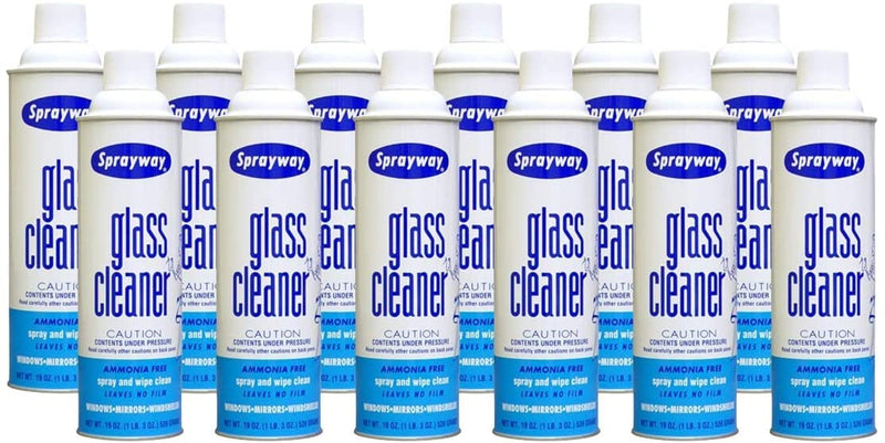 Glass Cleaner — 20 oz / 539 g Aerosol - 12 per case (SW050W)
