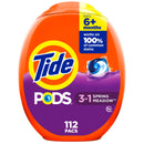 Liquid Laundry Detergent Pods, Spring Meadow Scent, 112 count/Pack, 4/ Case (80760771)