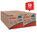 WypAll® X50 Wipers, All-Purpose, 12-1/2" L x 8-3/4" W, 168 Wipers, White - Case of 10 (83550)