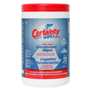 Certainty™ Plus Disinfectant Wipes for Hard Surfaces, 200ct, 30 seconds (96200)