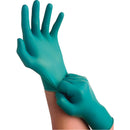 TouchNTuff® 92-600 Gloves, Nitrile, 5-mil, Powder-Free, Green - Box of 100 (Multiple Size)