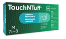 TouchNTuff® Gloves, 11.8" L, Nitrile, Green, 6.2-mil - Box of 100 (92-600)