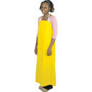 Lightweight Aprons, Polyurethane, 48" L x 35" W, Yellow