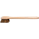 Long-Handle Pot Brush, 20" L, Palmyra Bristles, Beige (BRP-210BFL)