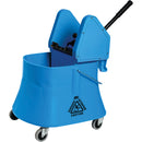 Champ™ Bucket & Wringer Combo — 7.5 US gal (30 qt), Blue, Down-Press - BW-D2633-BL